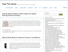 Tablet Screenshot of feelthehome.com